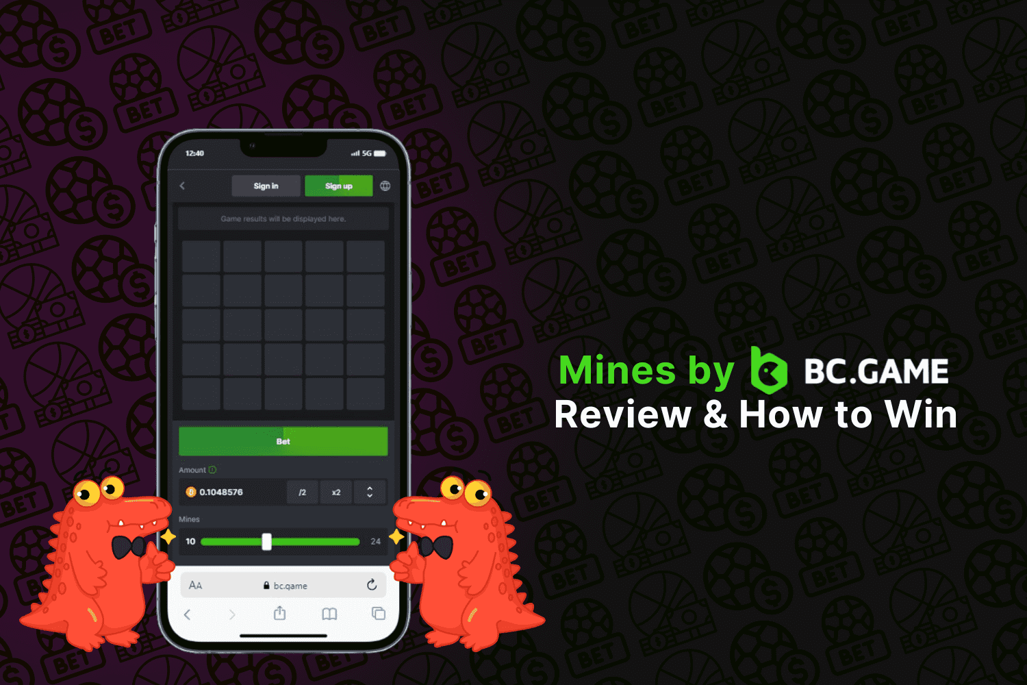 Strategies for Mines