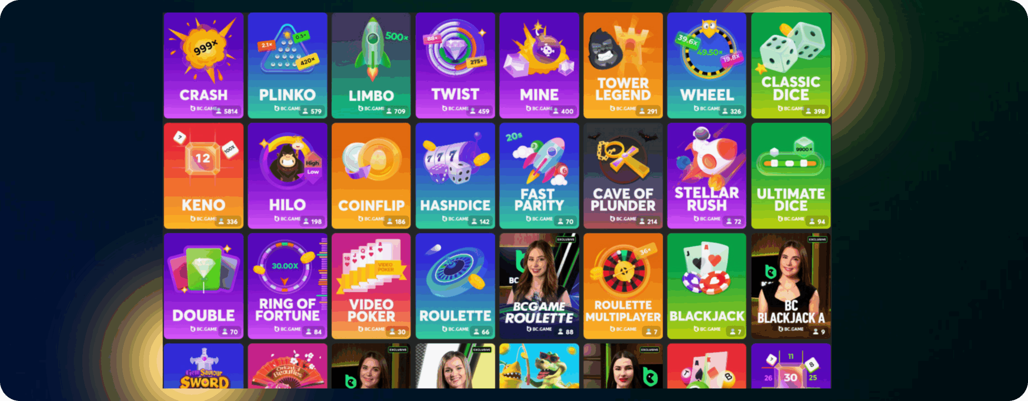 Most Popular Games to Use Your Welcome Bonus