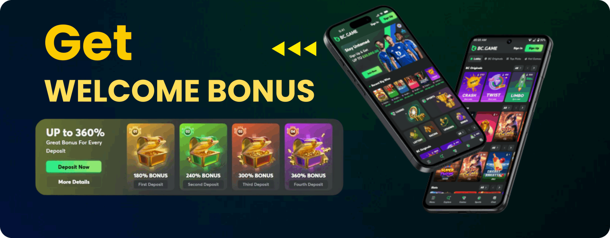 How to Get the Welcome Bonus via BC Game APK